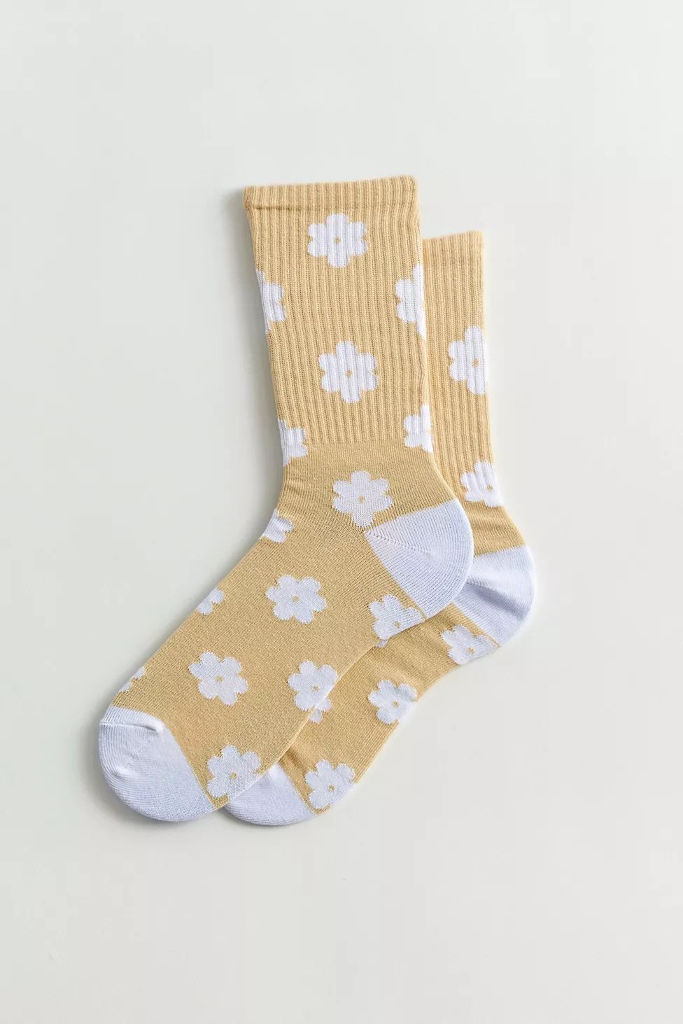 Allover Floral Crew Sock | Urban Outfitters (US and RoW)