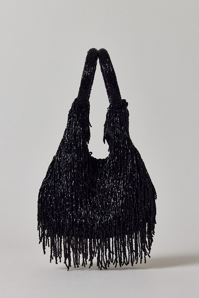 Silence + Noise Amaya Fringe Beaded Party Bag | Urban Outfitters (US and RoW)