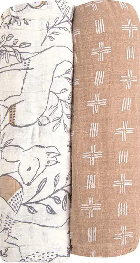 2-Pack Assorted Swaddle Blankets | Nordstrom