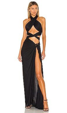 Bronx and Banco Cleopatra Maxi Dress in Black from Revolve.com | Revolve Clothing (Global)