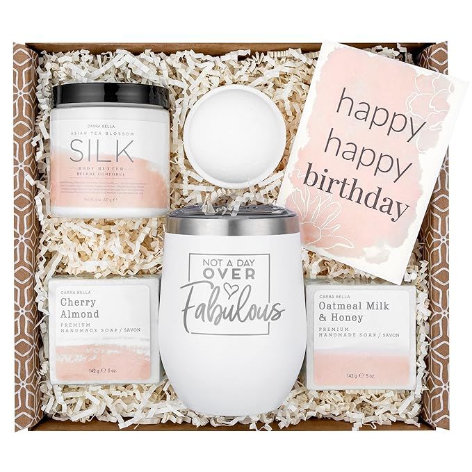 Happy Birthday Gifts for Women - Spa Gift Basket for Women, Best Friends Gifts for Women, Birthda... | Amazon (US)