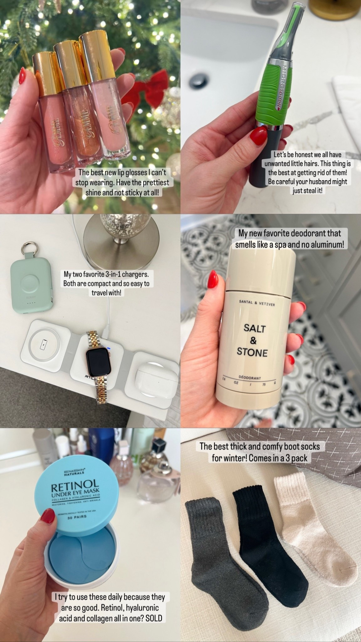 Affordable Stocking Stuffers you will actually want and use!🎅🎄 I absolutely love and use all of these products. There is something for everyone in this roundup! 


Gifts for her, stocking stuffers for her, gifts for teens, gifts for college kids, gifts for mom, gifts for him, stocking stuffers for him, affordable stocking stuffers

#LTKFindsUnder50 #LTKHoliday #LTKGiftGuide
