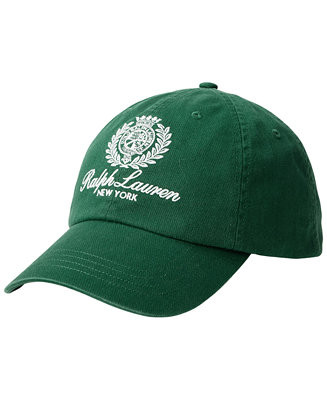 Polo Ralph LaurenCrest-Embroidered Twill Ball Cap | Macy's