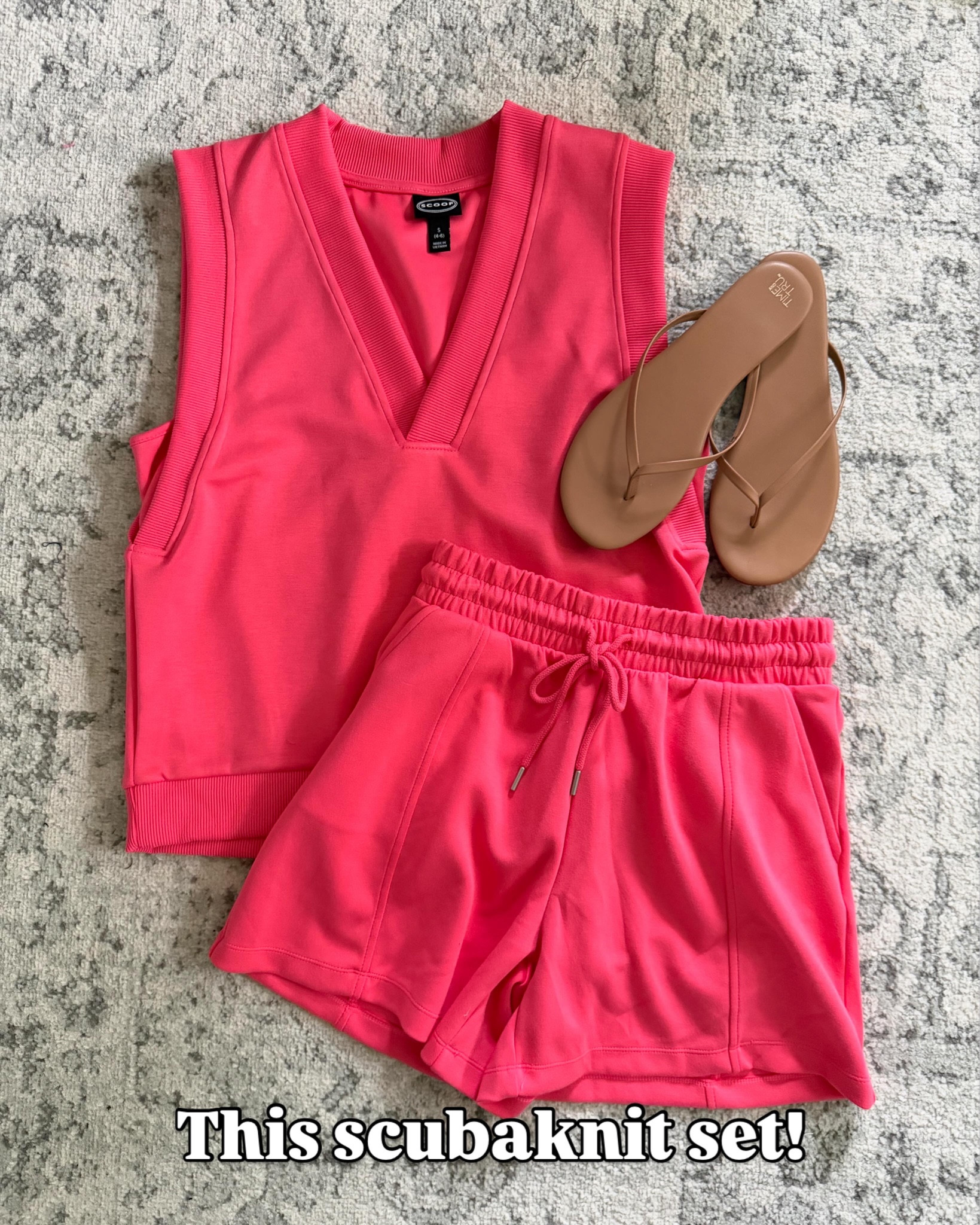 Best scubaknit set for summer, looks and feel like Spanx! But it runs big; go down one size. #walmartfashioj