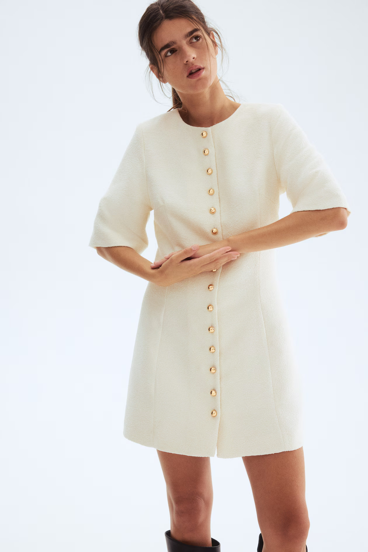 Bouclé dress | H&M (UK, MY, IN, SG, PH, TW, HK)