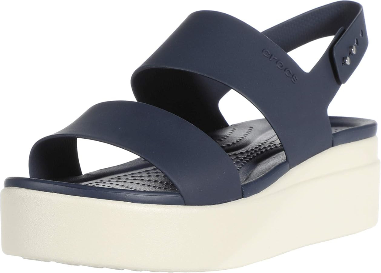 Crocs Women’s Brooklyn Low Wedges, Platform Sandals | Amazon (US)
