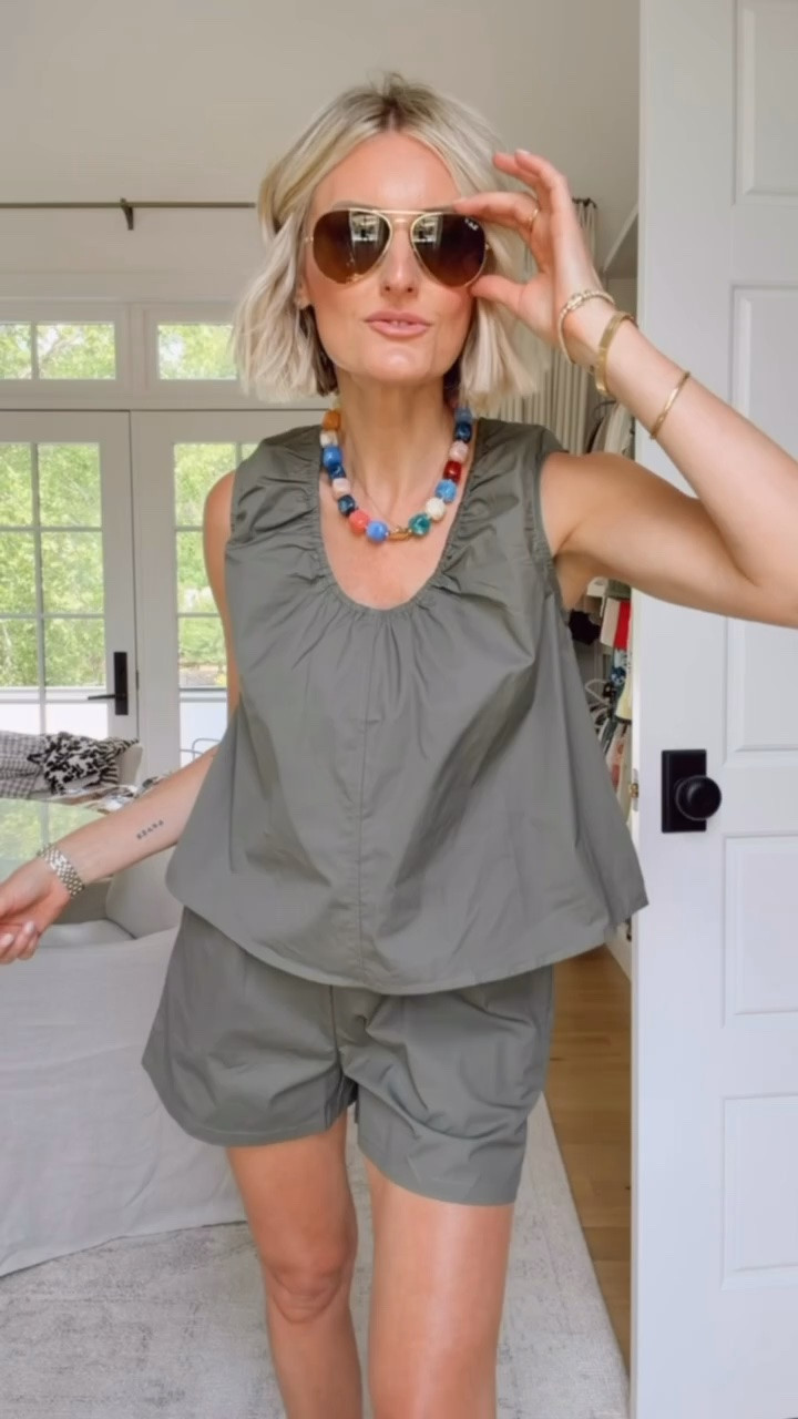 I have been finding some really good things on Amazon lately like this green set! Love the color and fit! Super comfortable & lightweight for spring & summer! Wearing S! Loverly Grey, Amazon, matching set, spring outfit, summer outfit

#LTKootd #LTKSeasonal