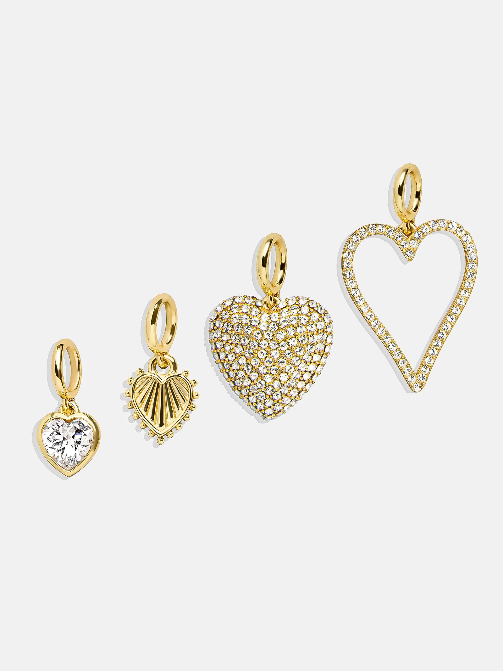 Heart Cluster Charm - Heart Gem | BaubleBar (US)