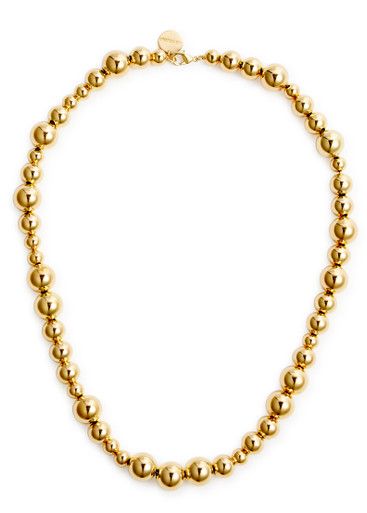 The Elly 18kt gold-plated necklace | Harvey Nichols (Global)