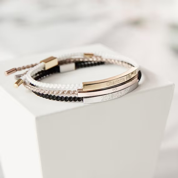 Personalized Bracelet Friendship Bracelet Bracelet Homme - Etsy | Etsy (US)