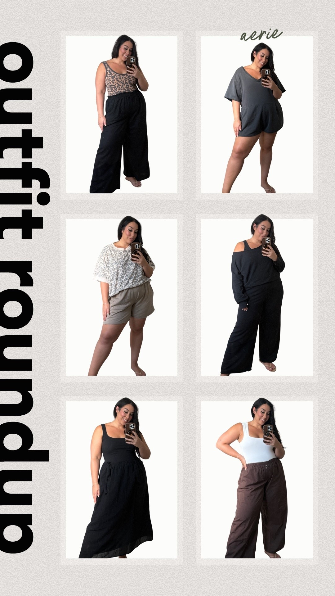 @ Aerie Outfit Roundup! #AerieREAL #AeriePartner #Ad

Sizing: 
-Shorts: XL
-Romper: XL
-Leopard T-Shirt & Tank: XL
-Square Neck Tanks: XL
-Pants: XL
-Layered Sweatshirt: L


Women’s fashion, summer fashion, summer style, summer outfits, summer outfit inspo, summer ootd, loungewear, aerie, aerie fashion, midsize fashion, midsize style 

#LTKSeasonal #LTKMidsize #LTKStyleTip