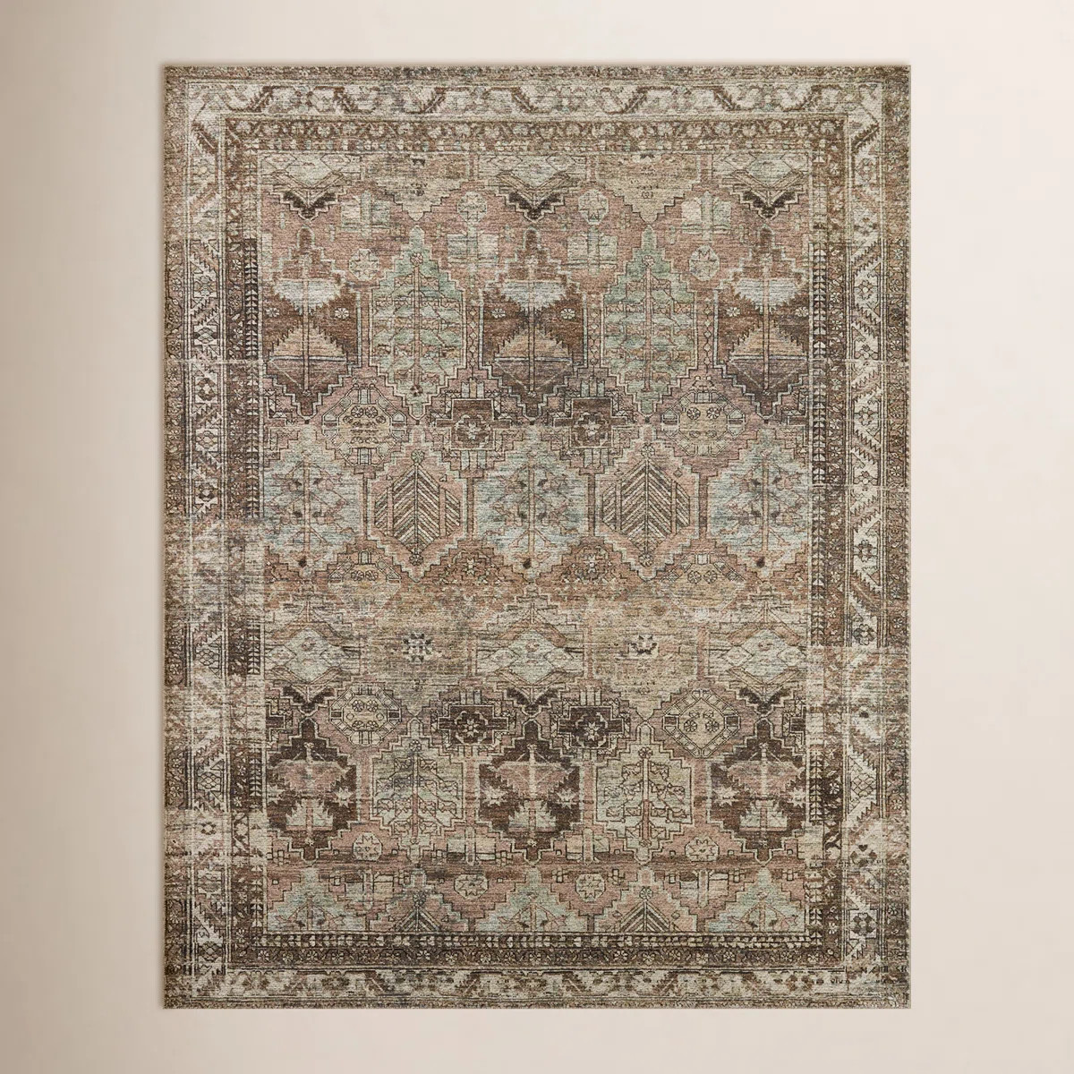 Amber Lewis x Loloi Billie Oriental Clay/Sage Area Rug | Wayfair North America