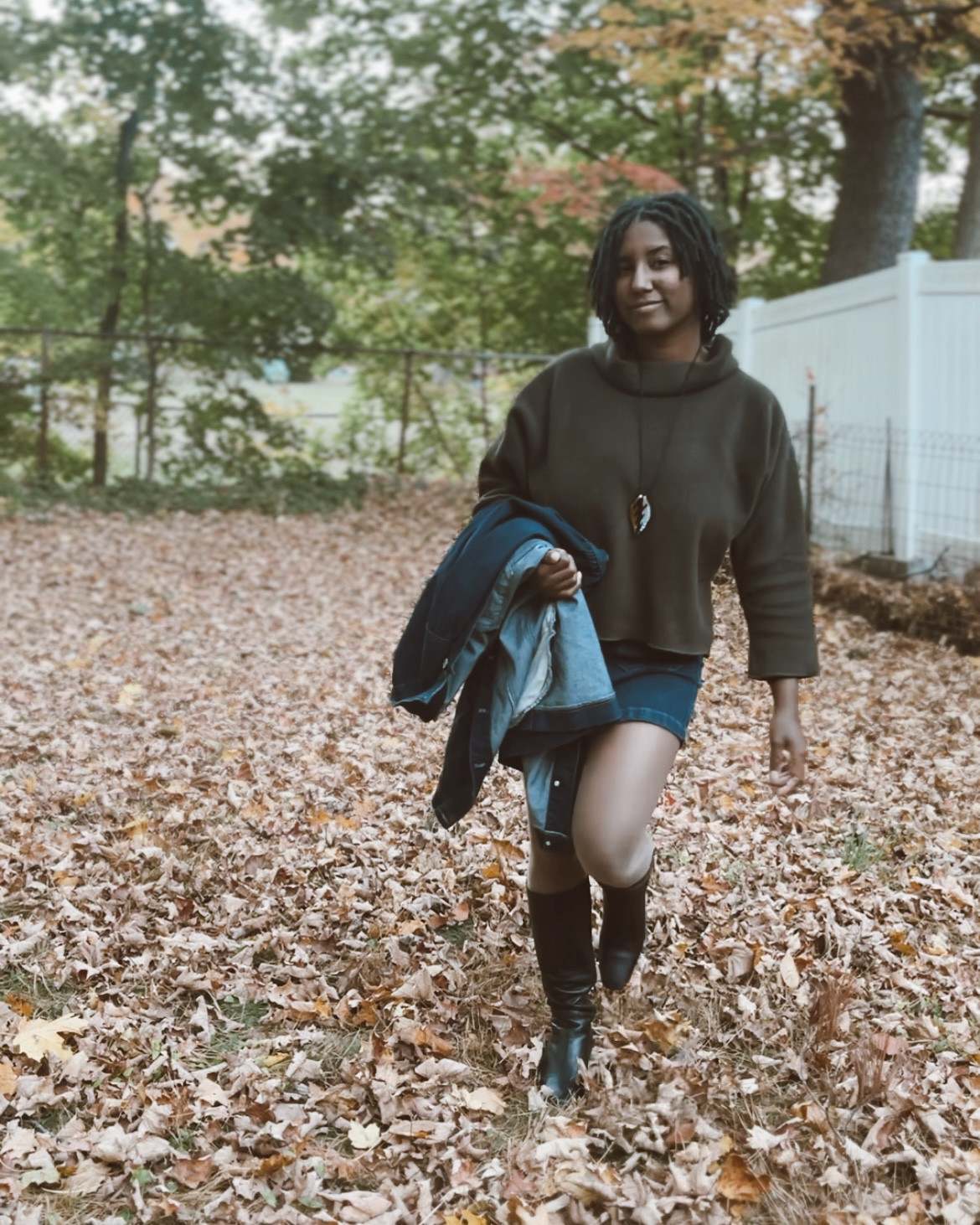 A fall fit in full effect! Will never say no to a turtleneck. 

#LTKFindsUnder50 #LTKSeasonal #LTKPetite