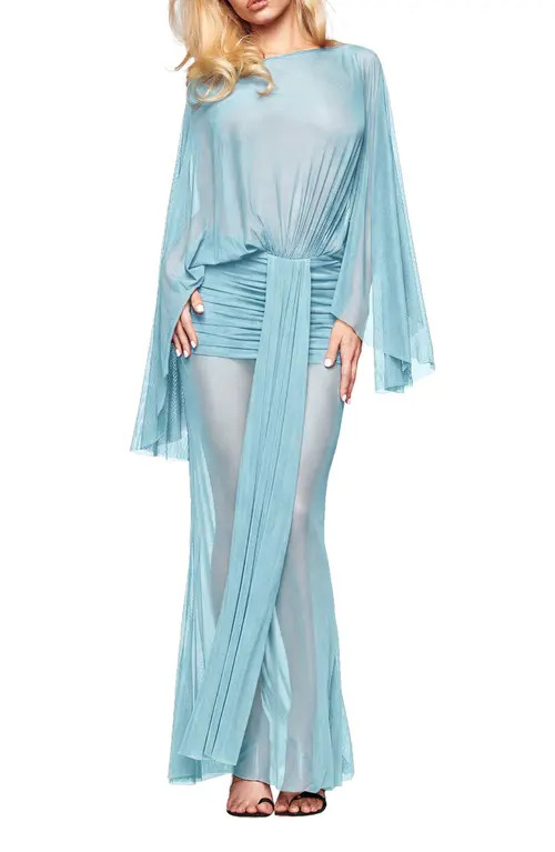 I.AM.GIA Elaria Maxi Dress in Blue at Nordstrom, Size Medium | Nordstrom