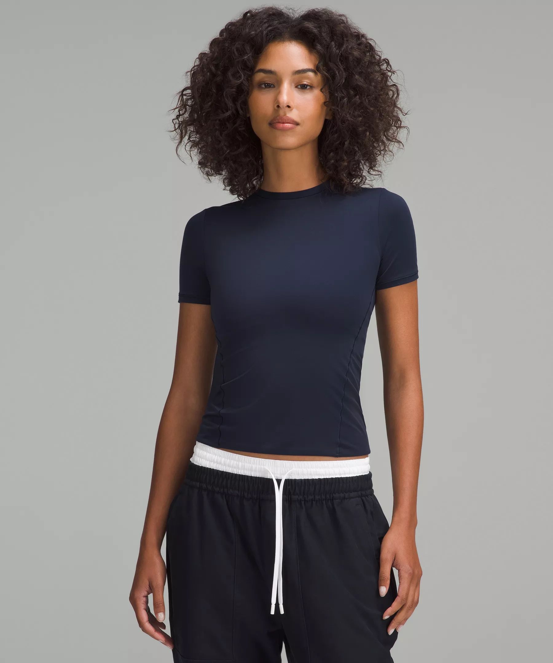 Wundermost Ultra-Soft Nulu Hip-Length Crew Short-Sleeve Shirt | Lululemon (US)