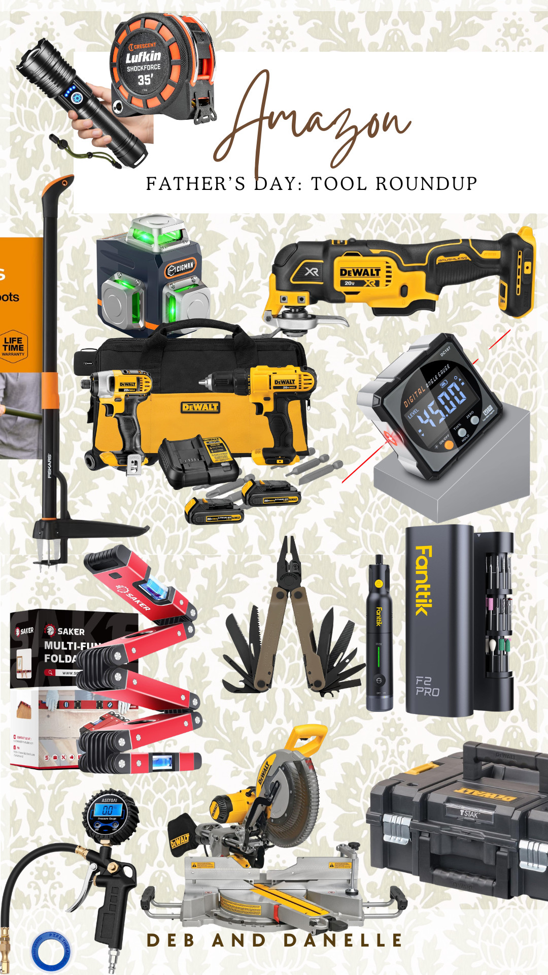 Deb loved her tools! Here's a roundup of some great tools, including a few of Deb's favorites, that would make great Father's Day gifts. #giftguide #giftsforhim 

 #LTKHome #LTKMens