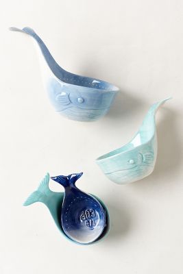 Whale-Tail Measuring Cups | Anthropologie (US)