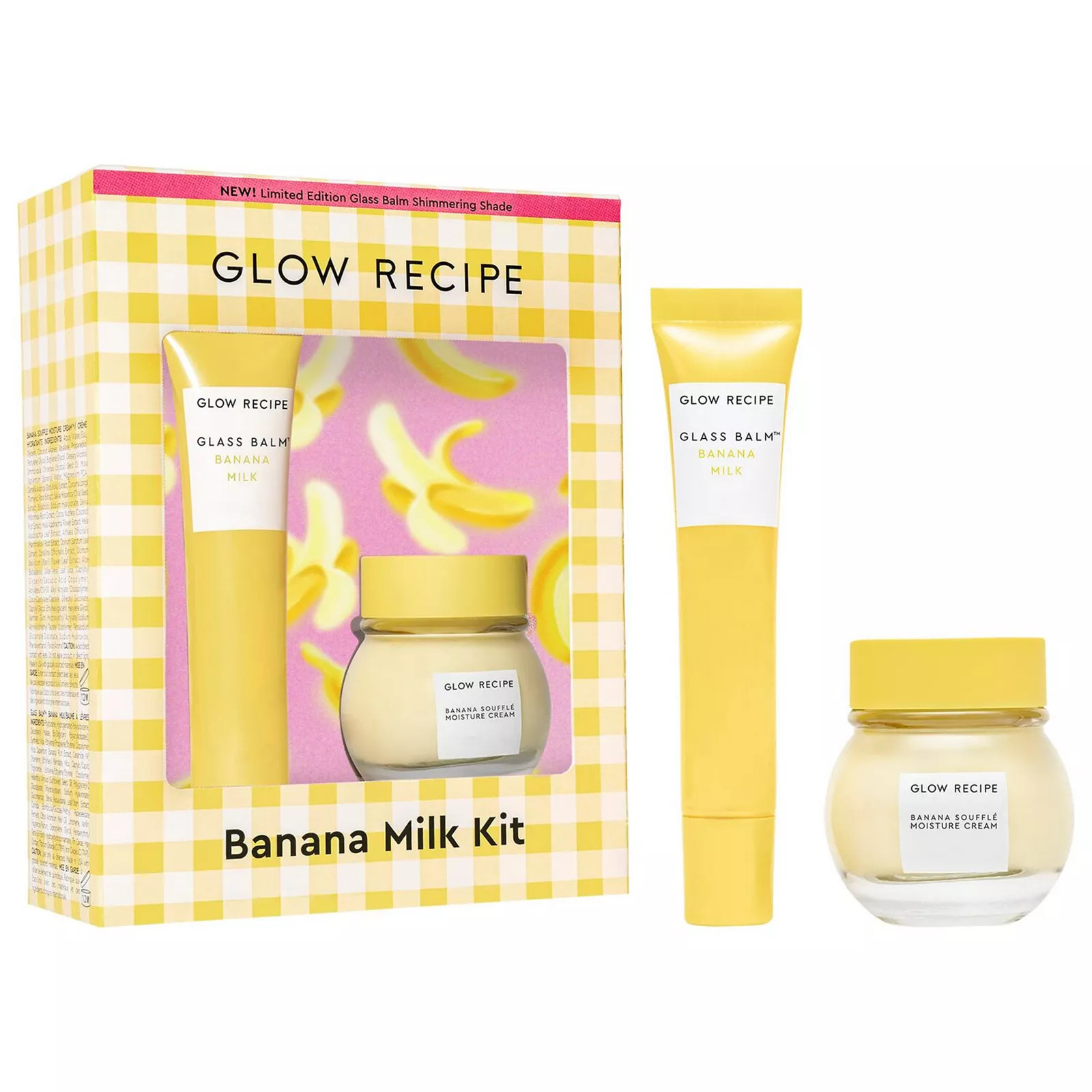 Glow Recipe Banana Moisturizing Cream & Shimmer Lip Treatment Duo, None | Kohl's