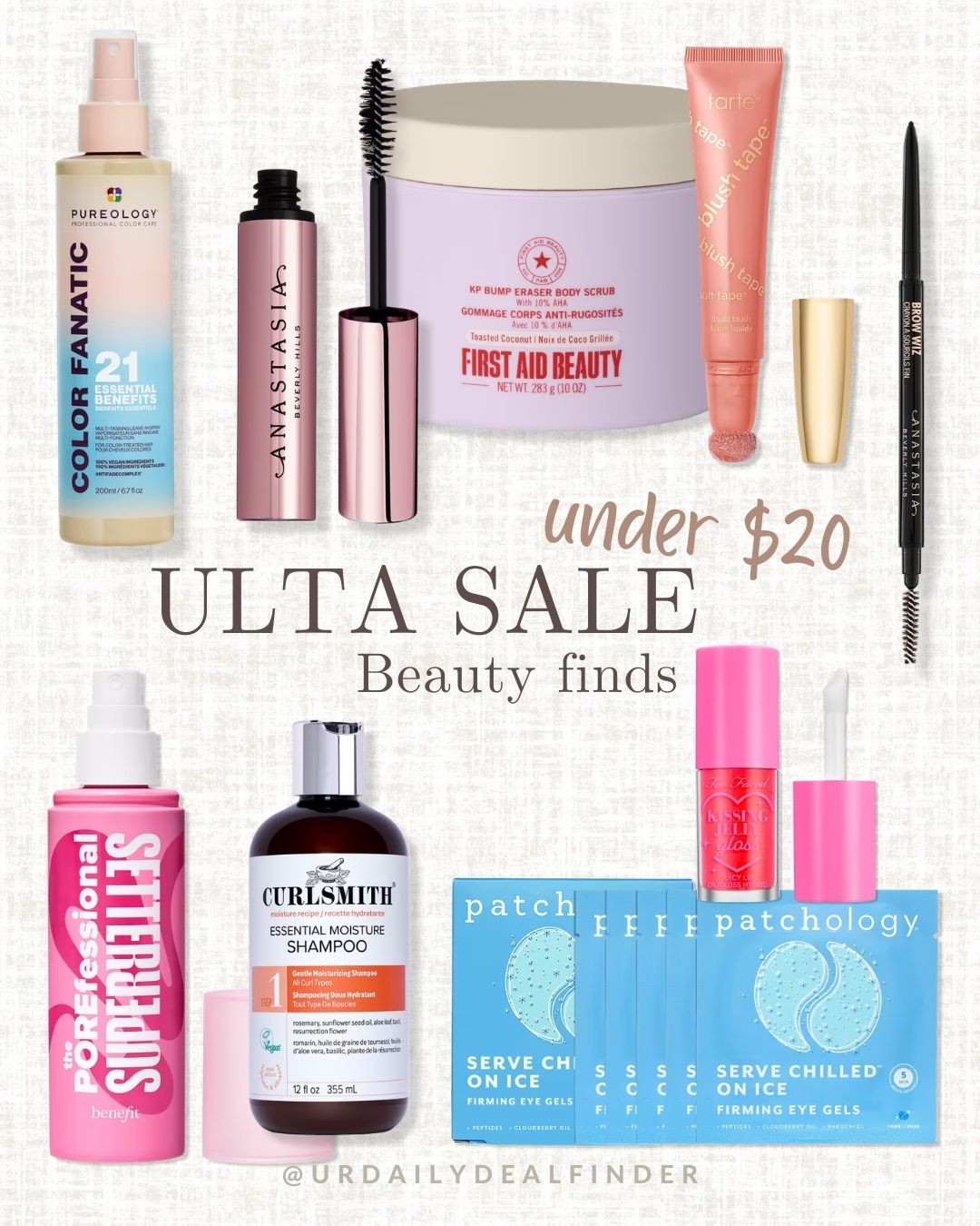 Ulta 21 Days of Beauty Event! 🤩 #ulta beauty #beauty finds #sale alert #beauty sale #daily beauty deals #half off sale #haircare deals #make up deals #stock up #easter basket stuffers #gift idea for her #teen gift idea #affordable gift idea #urban decay naked pallet #eye shadow pallet #mac mascara #mascara primer #stila all day stay eye liner #black eyeliner #heatless curls #kitsch hair perfume #murad retinol night cream #tan luxe gradual tanning lotion #polite society #lip plumping oil #bare minerals skin perfecting foundation #snif rose era perfume #farmacy green clean cleansing balms #wavytalk thermal brush #bk beauty makeup brush #monika blunder cover foundation concealer #subtl makeup stack 

 #LTKgrwm #LTKSaleAlert #LTKBeauty