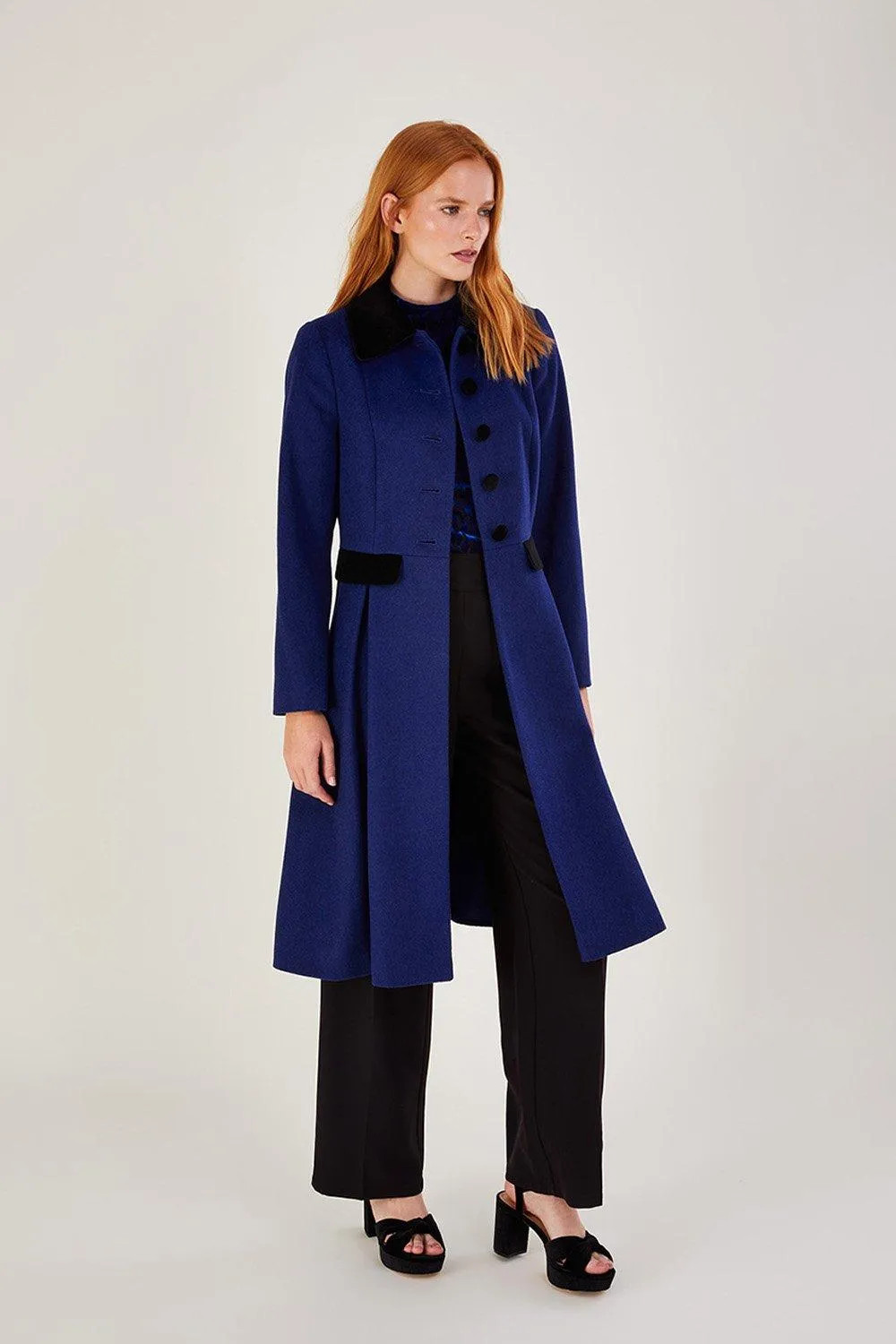 Jackets & Coats | Opal Opera Coat in Wool Blend | Monsoon | Debenhams UK
