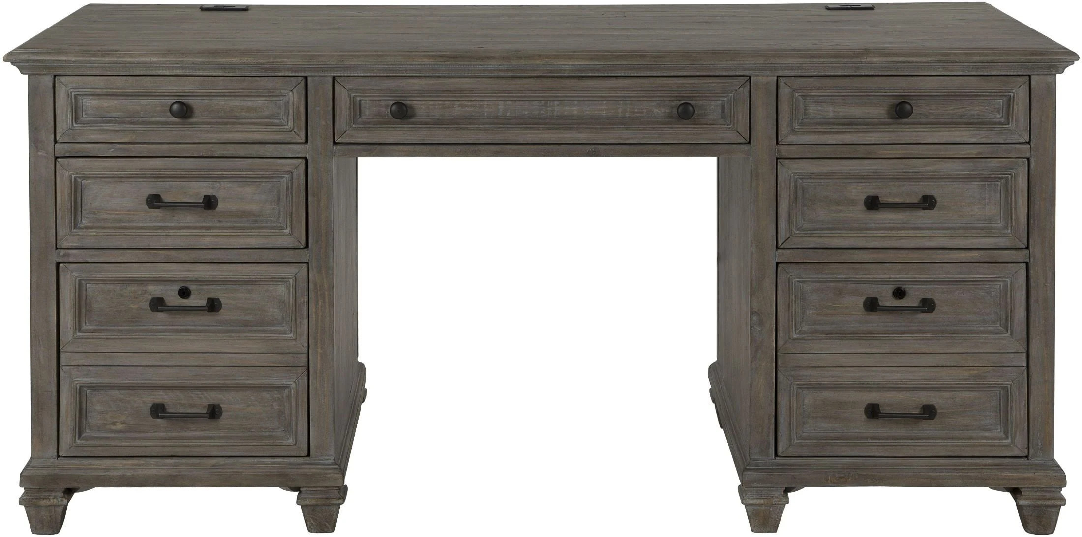 Lancaster Dove Tail Grey Executive Desk | 1stopbedrooms