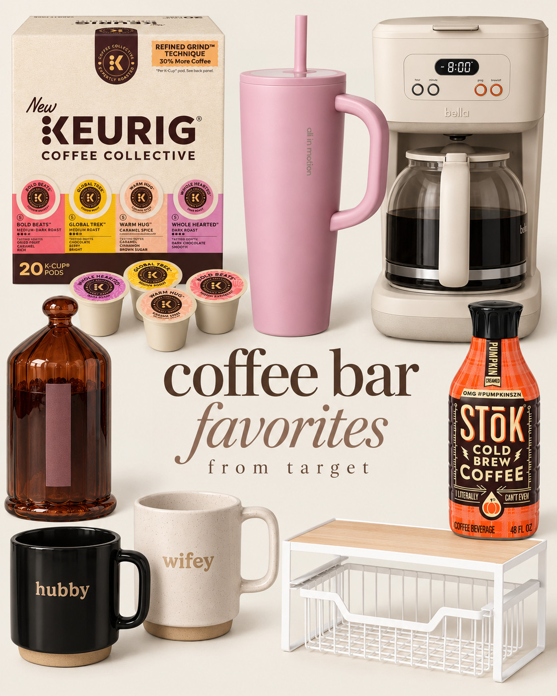 coffee bar favorites from Target ☕️🤎 a few little things that make mornings at home so much better. 

 #LTKHome