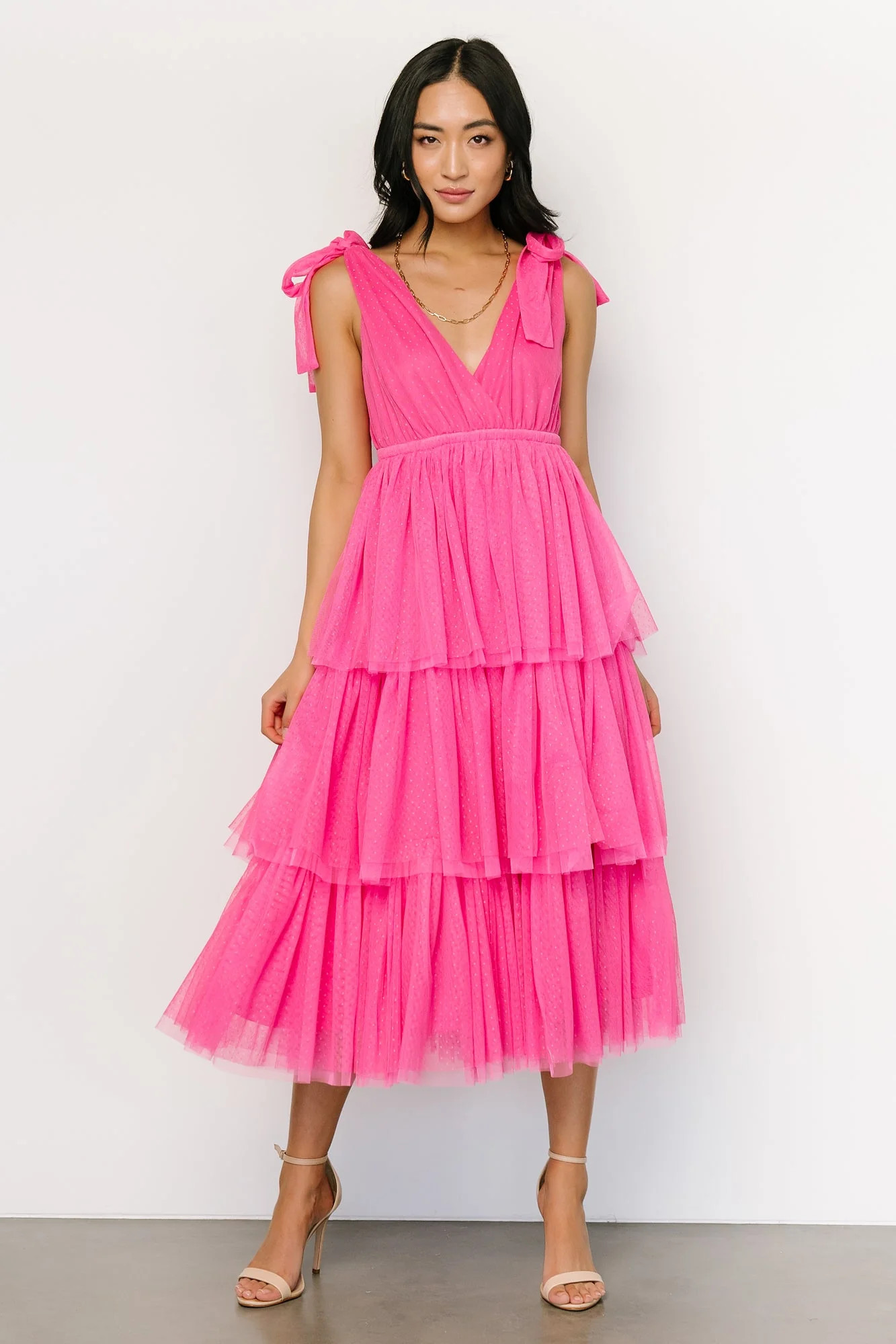 Tessa Tiered Tulle Tank Dress | Baltic Born