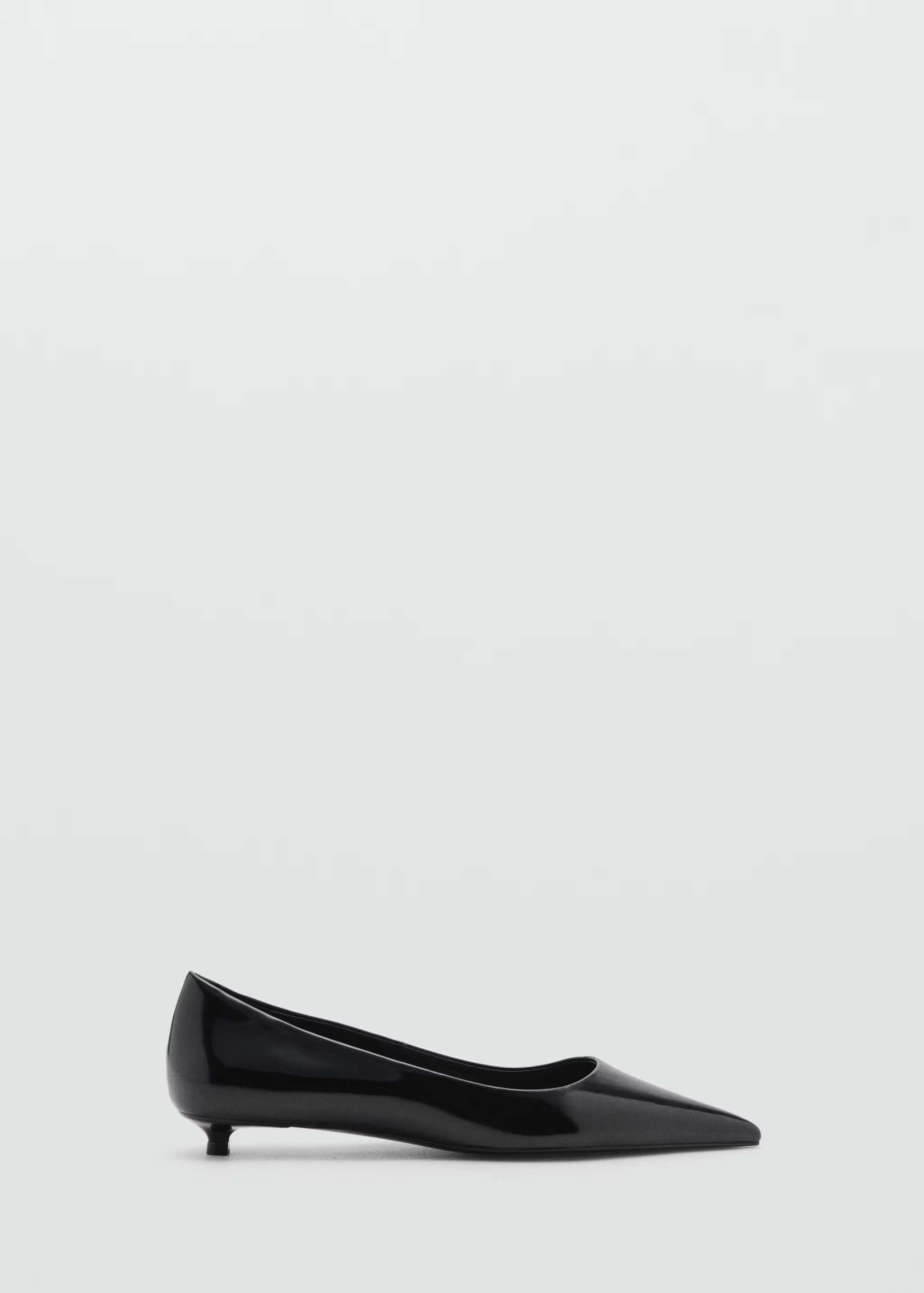 Patent leather-effect heeled shoes - Woman | MANGO United Kingdom | MANGO (UK)