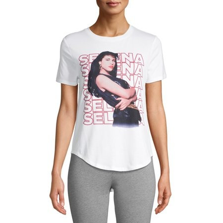 Selena Juniors Drop Tail Graphic Tee | Walmart (US)
