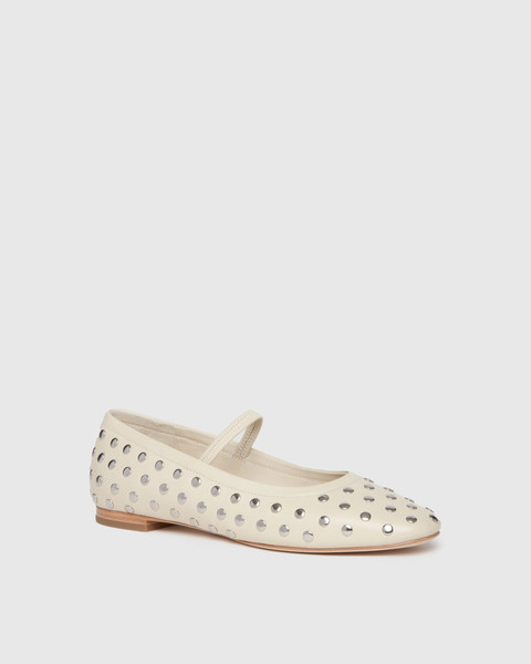 Joya Studded Flat | Paige