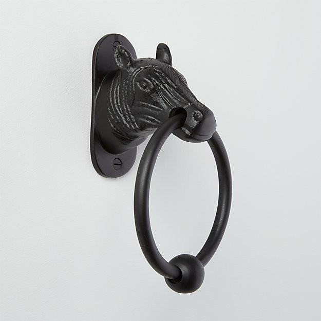you rang horse door knocker | CB2