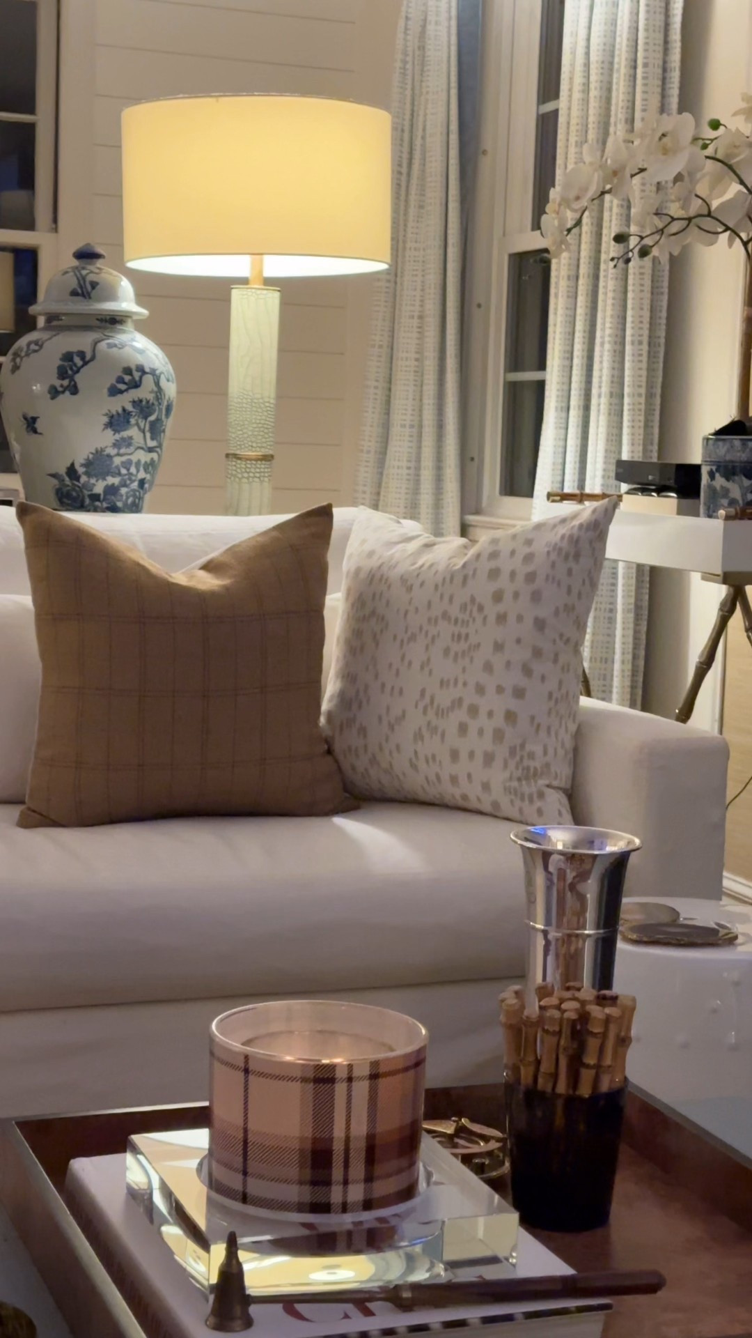 Wool herringbone pillows giving Ralph Lauren vibes on these white sofas with the surrounding decor 🧡. Added these for a little more fall in this space 🍁

#LTKSaleAlert #LTKHome #LTKOver40