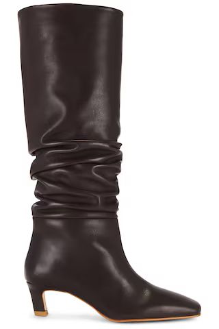 ALOHAS Kalila Leather Boots in Brown from Revolve.com | Revolve Clothing (Global)