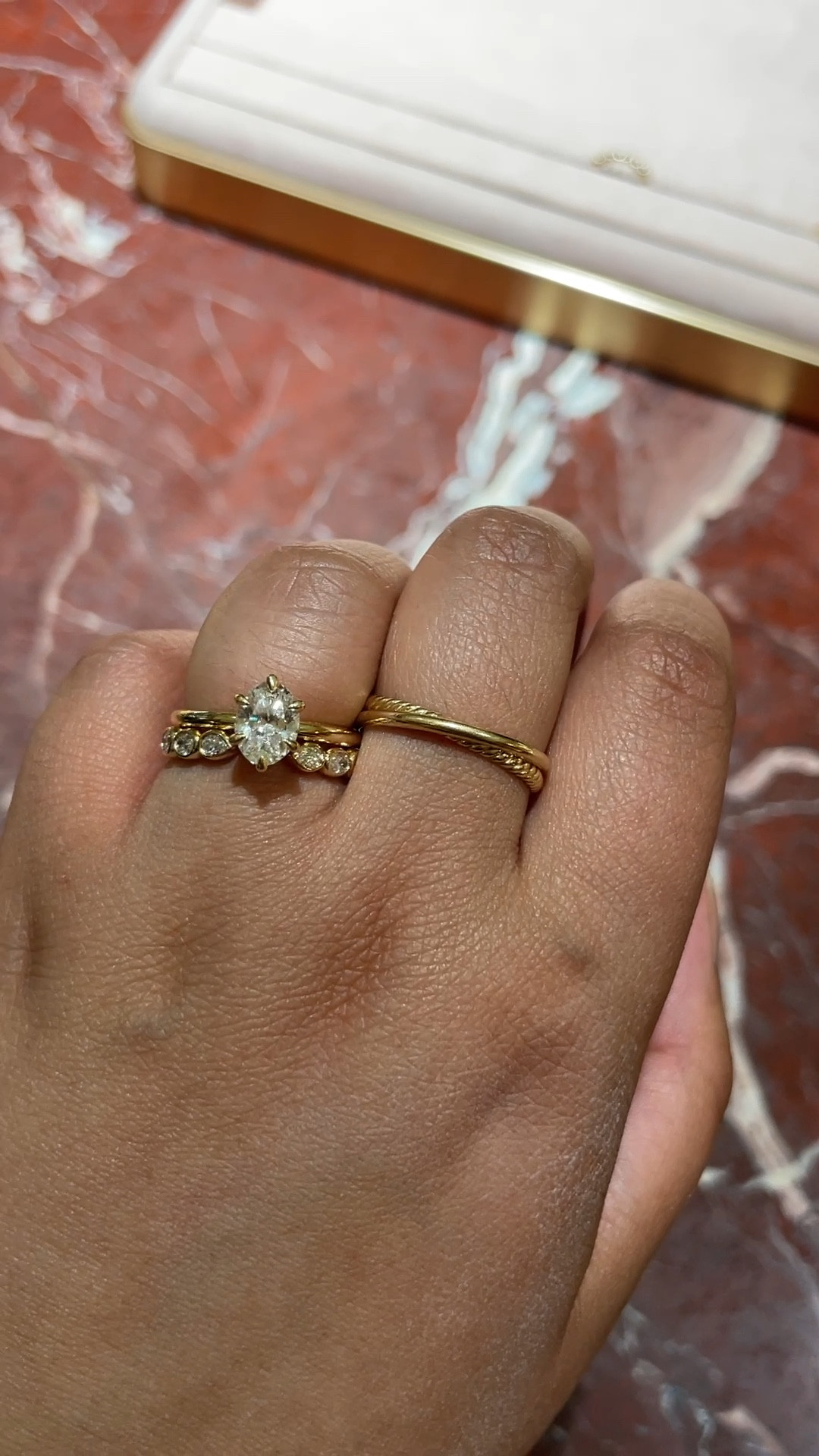 Love this open shank wedding band - fun to stack with low and high profile rings!

#LTKwedding #LTKfindsunder50 #LTKU