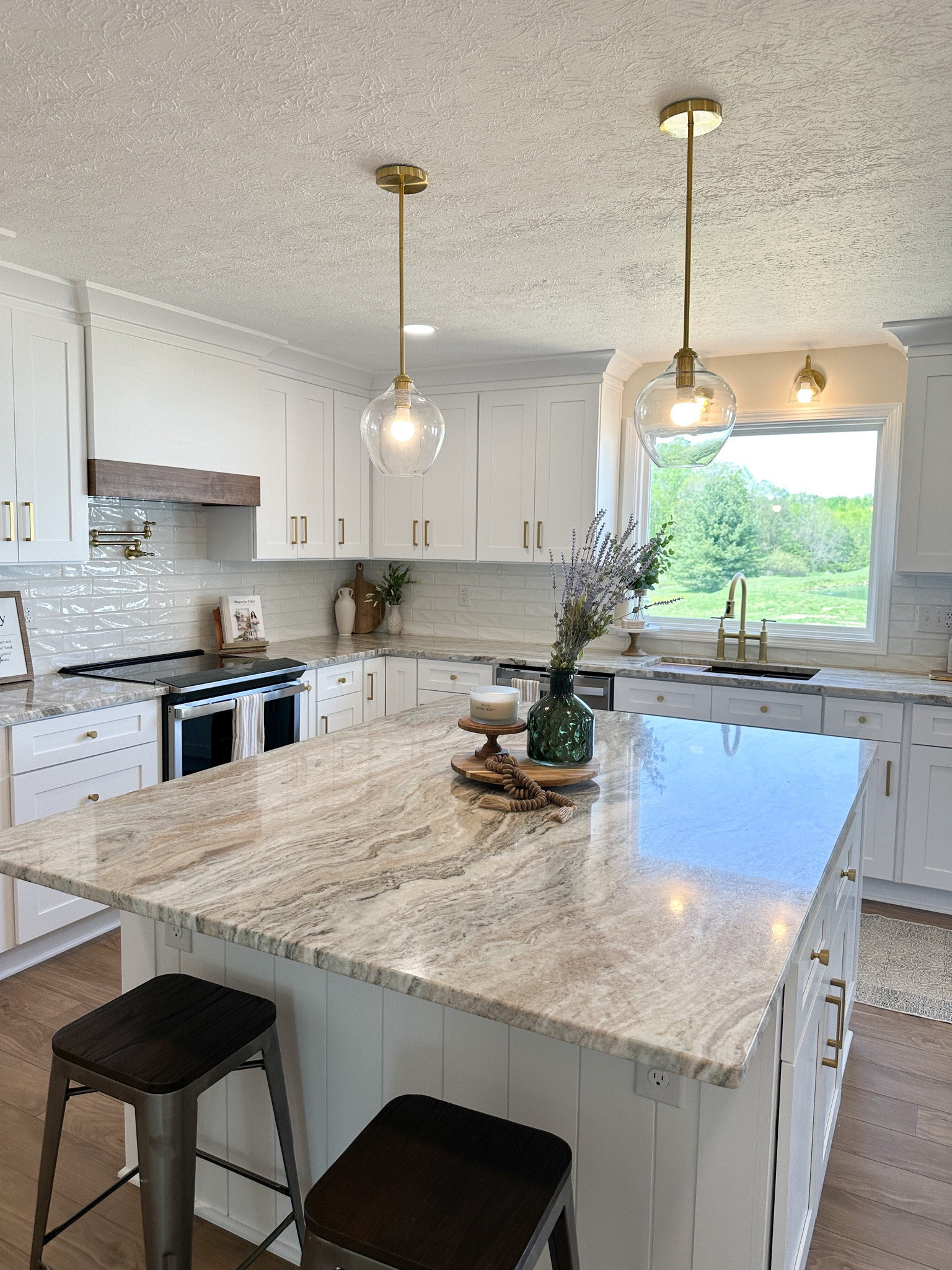 Kitchen remodel // quartz countertop // large island 

#LTKhome #LTKFind #LTKunder100