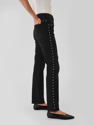 High Rise Studded '90s Straight Jeans | Gap (US)