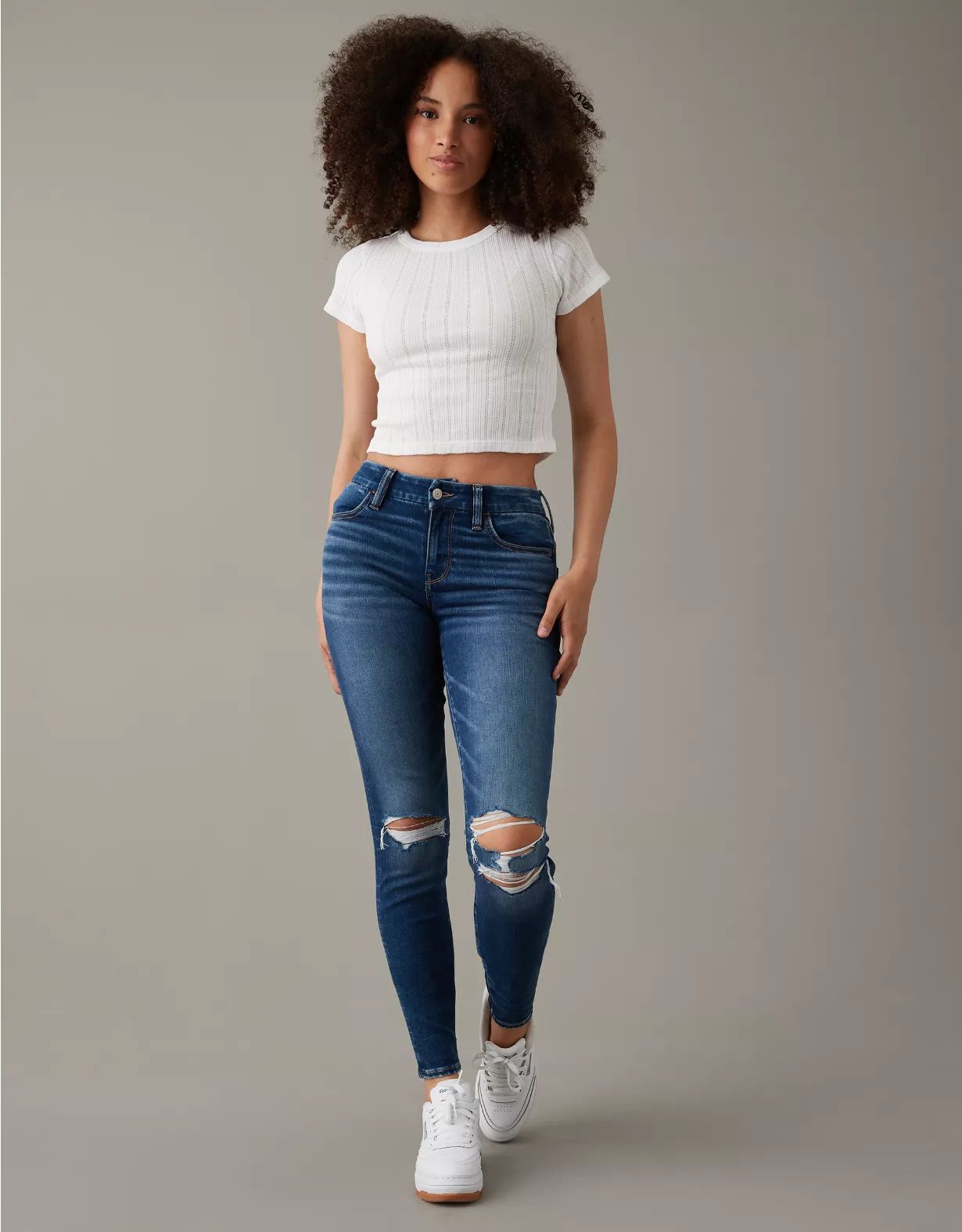 AE Forever Soft Curvy High-Waisted Jegging | American Eagle Outfitters (US & CA)