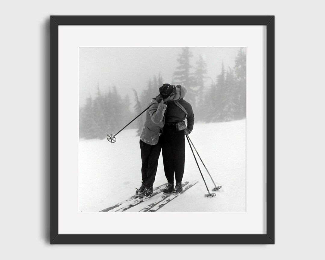 VINTAGE SKI PHOTO Print - Digital Download, Printable Art, Vintage Ski Art, Ski Home Decor, Ski L... | Etsy (US)