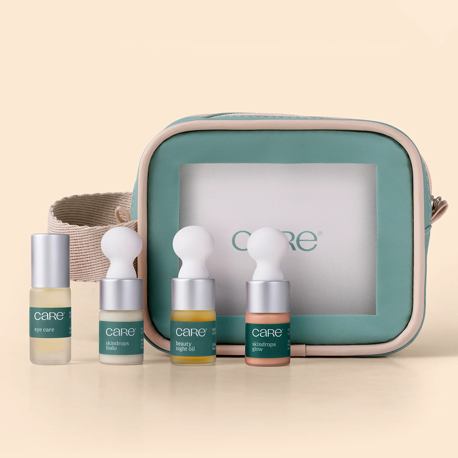 Kit Mini Essentials com 5 produtos | Eficaz e Versátil | Care Beauty (BR)