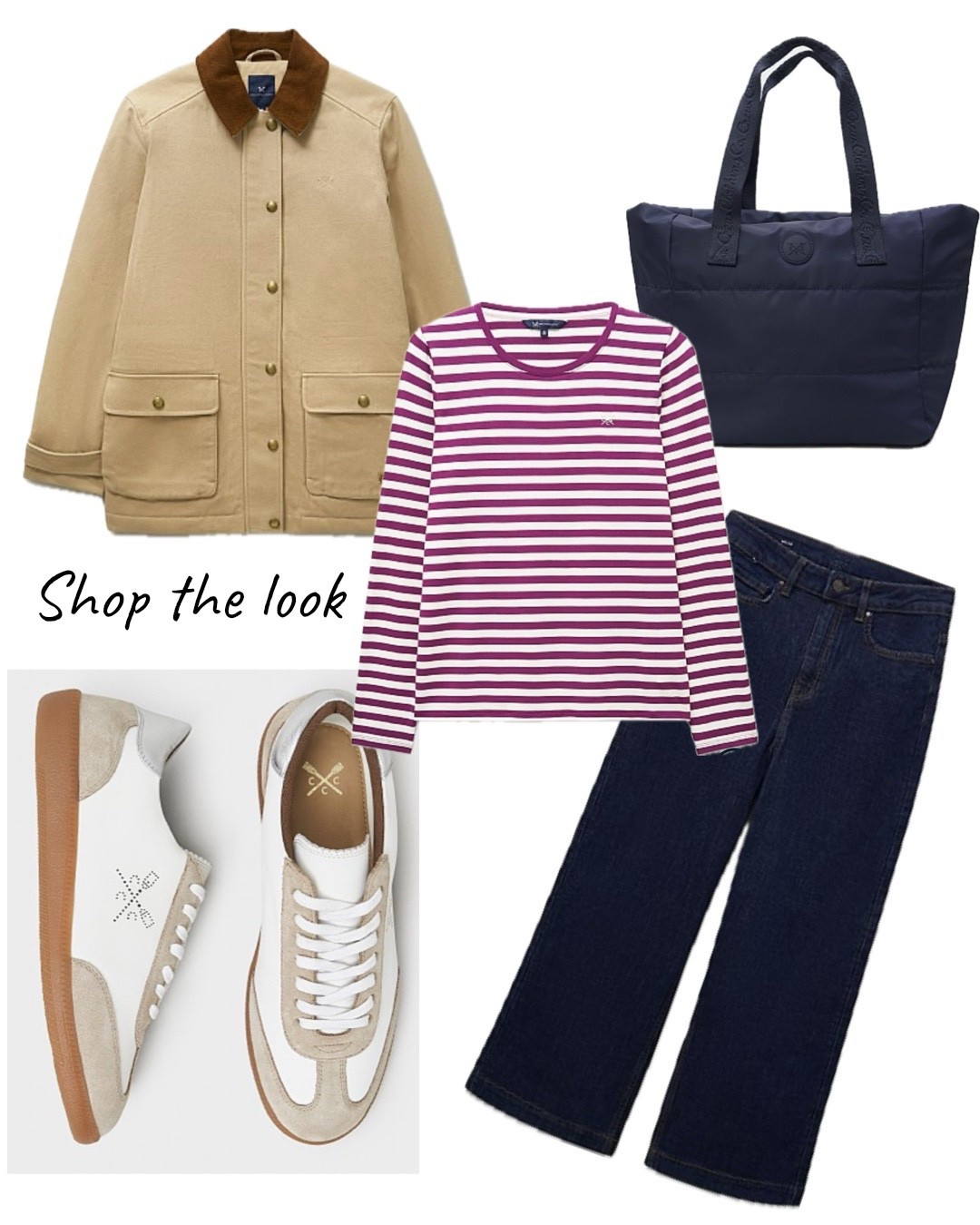 Everyday style with Crew 
The perfect key stable pieces that will take you right into spring.

Wide leg stretch denim jeans, long sleeve Breton top, which is so soft and can be layered under knits and blazers, a neutral trainer that will work well in your wardrobe and a barn jacket that is bang on the trend right now.



#LTKuk #LTKwinter #LTKjeans