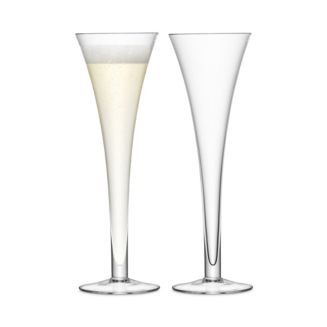 LSA Bar Hollow Stem Flute, Set of 2  | Bloomingdale's | Bloomingdale's (US)
