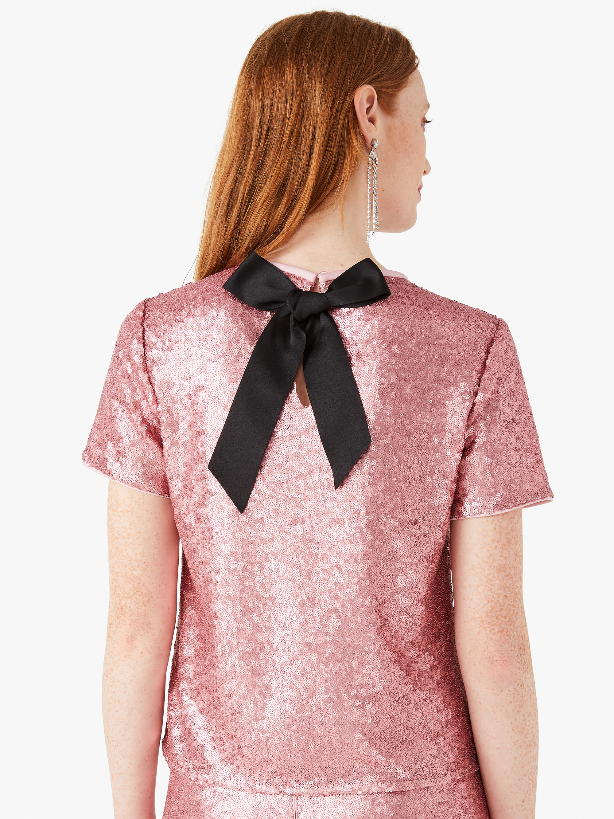 sequin bow-back top | Kate Spade (US)