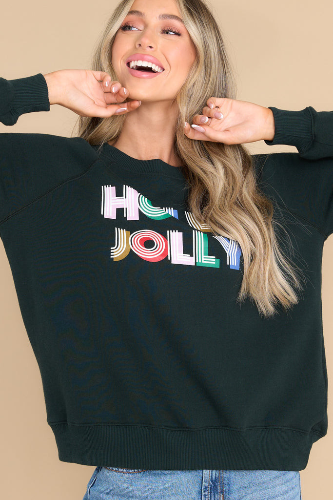 Holly Jolly Scarab Sommers Sweatshirt | Red Dress 