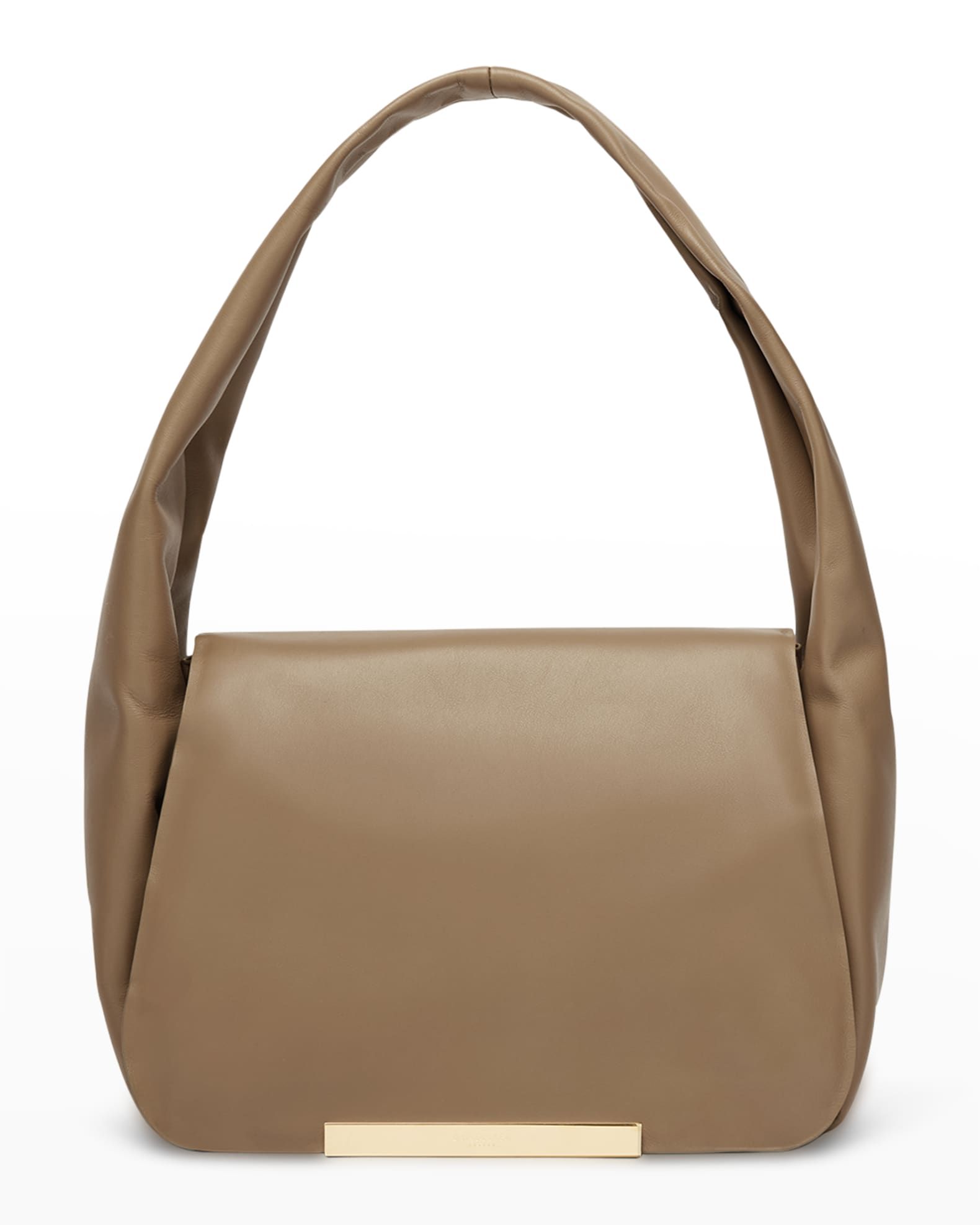 DeMellier Lisbon Flap Leather Shoulder Bag | Neiman Marcus