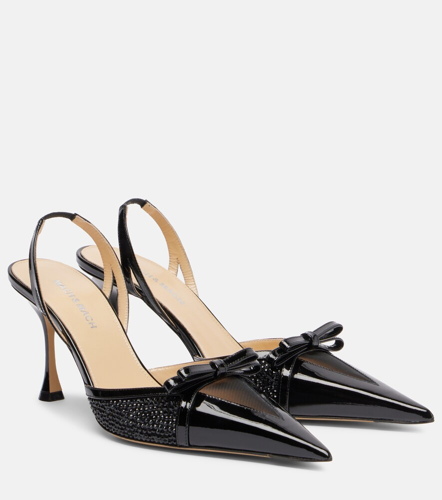 Mach & Mach Pumps slingback Triangle 85 in pelle | Mytheresa (IT)
