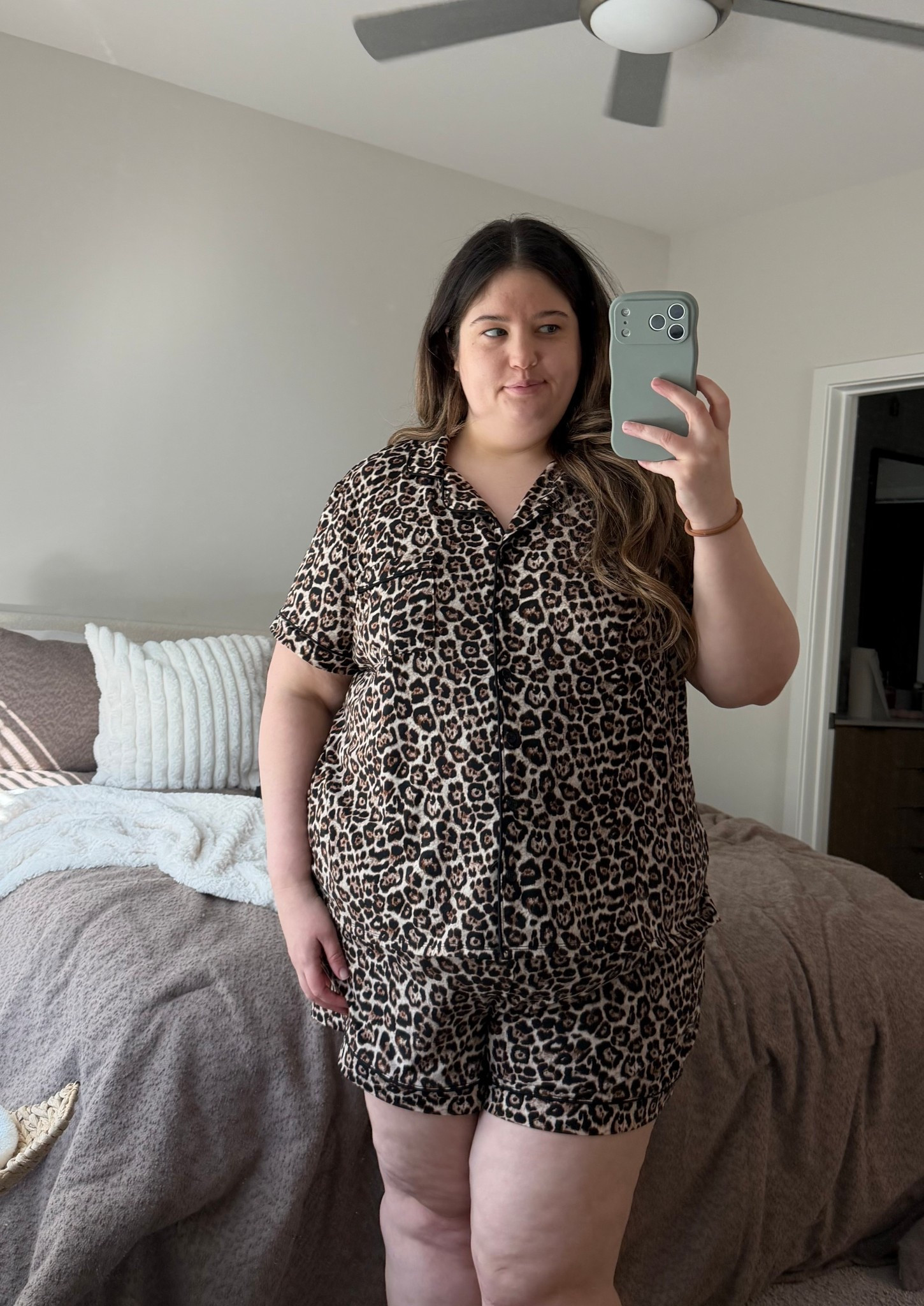 comfy PJ set from Walmart 🐻 wearing size 2X 

#LTKPlusSize #LTKSeasonal #LTKselfcare