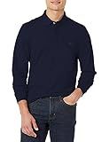 Lacoste Men's Long Sleeve Paris Polo, Navy Blue, XL | Amazon (US)