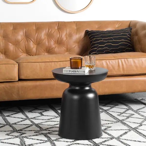 Poly and Bark Signy Drum Stool - - 20122063 | Bed Bath & Beyond
