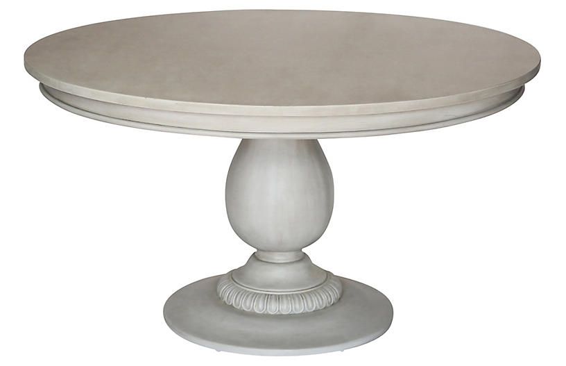 Charlotte Round Dining Table - Aged French Gray - Ave Home | One Kings Lane