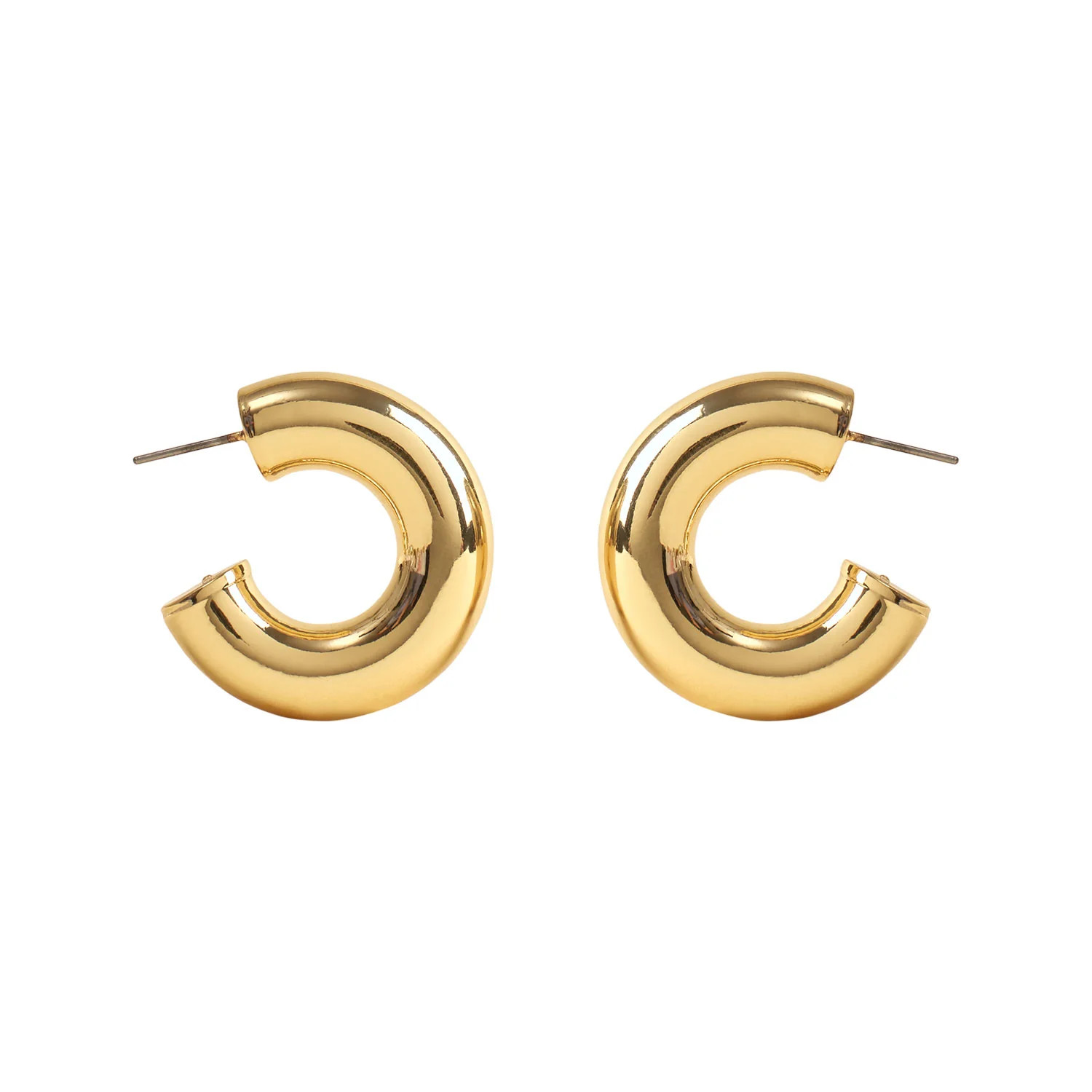 Emma Gold Hoop Earrings | Mignonne Gavigan